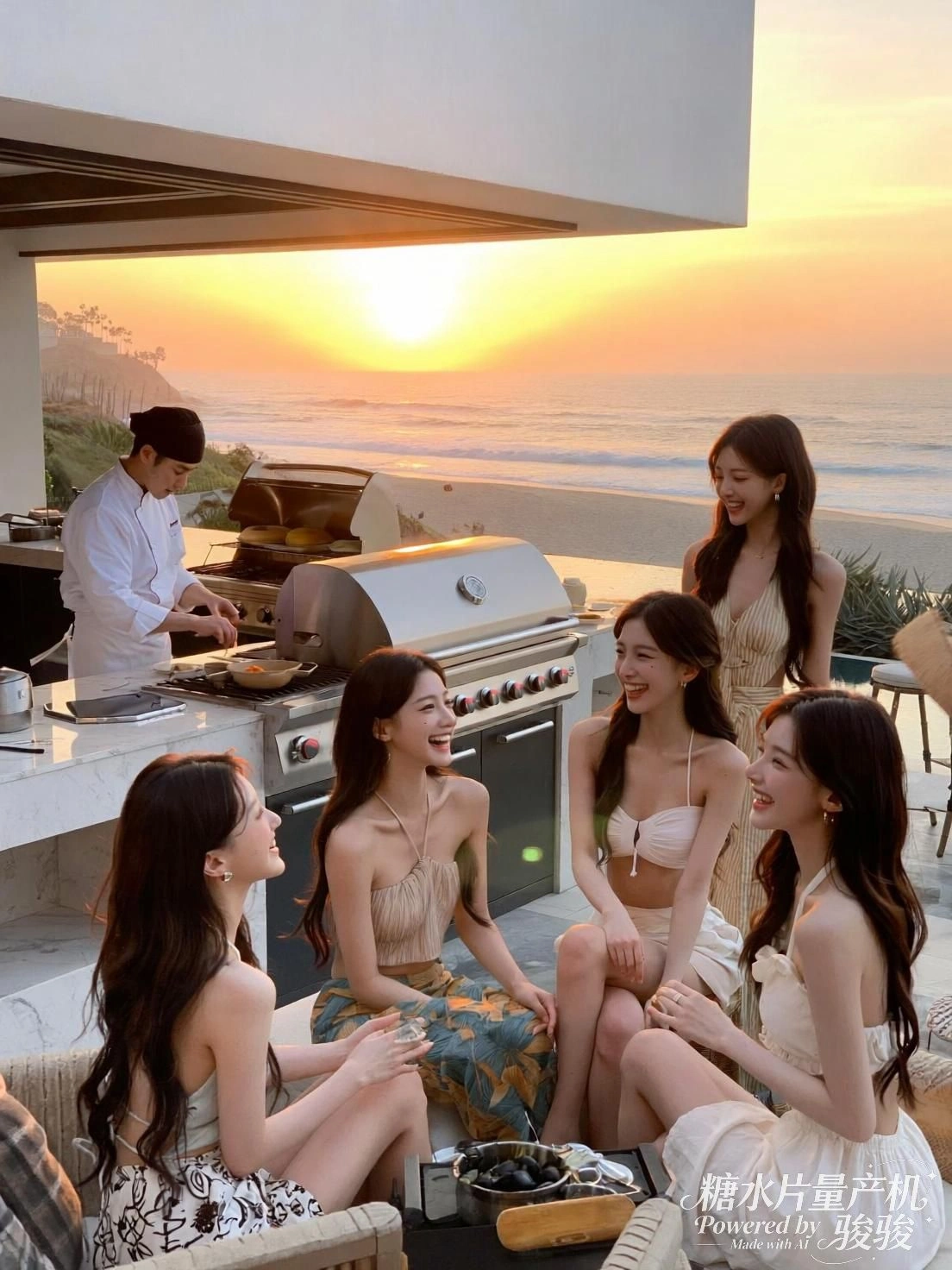 她手持电钻，花自机械中绽放，荒芜里生长出温柔