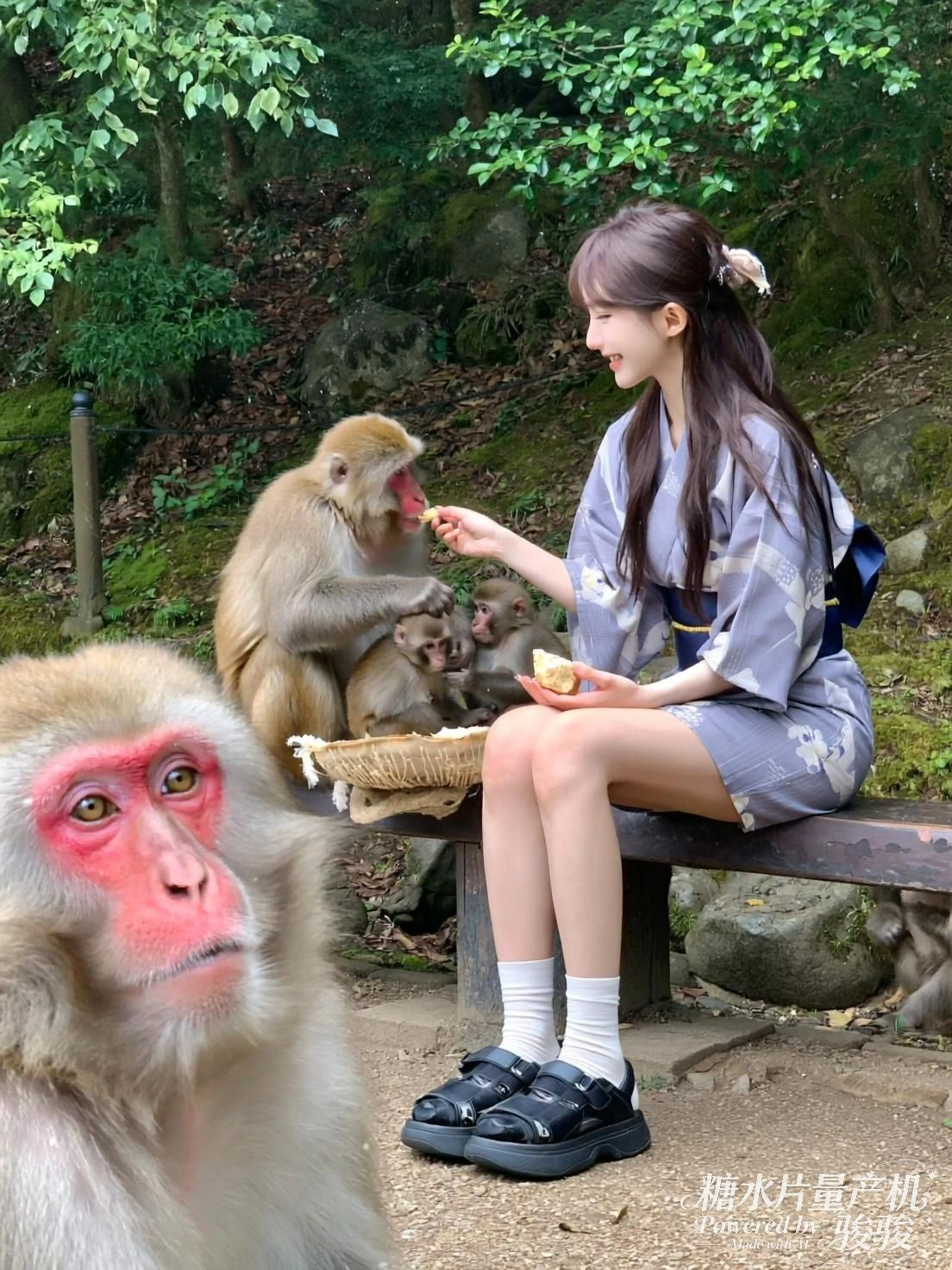 樱花纷飞时，剑光划破寂静，一瞬即永恒