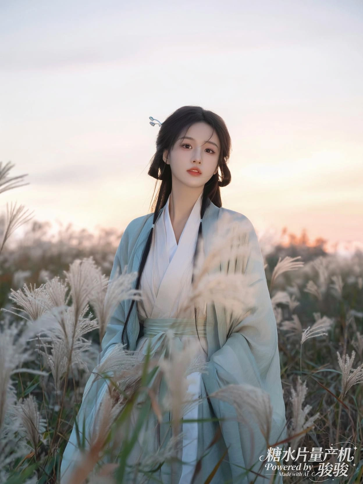 灯升向夜空，她凝望的不是光，是自己未出口的祈愿