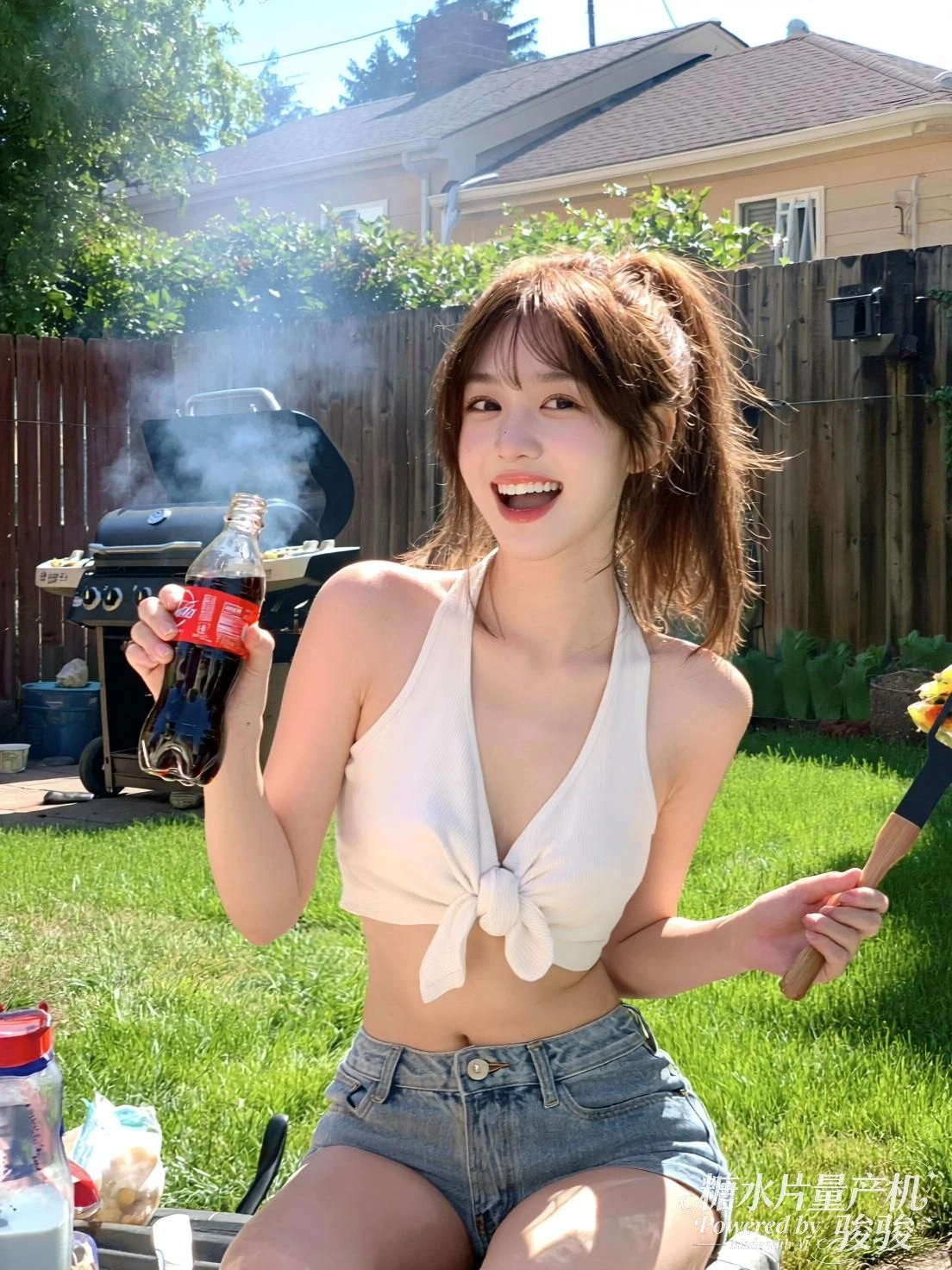 沙漠里，她与骆驼对望，风沙不语，心事却已飘远