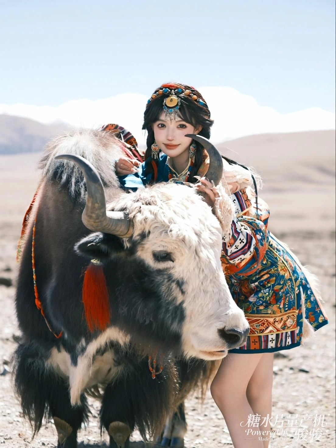 婚纱悬于竹竿，阳光穿过缝隙，照见等待的轮廓