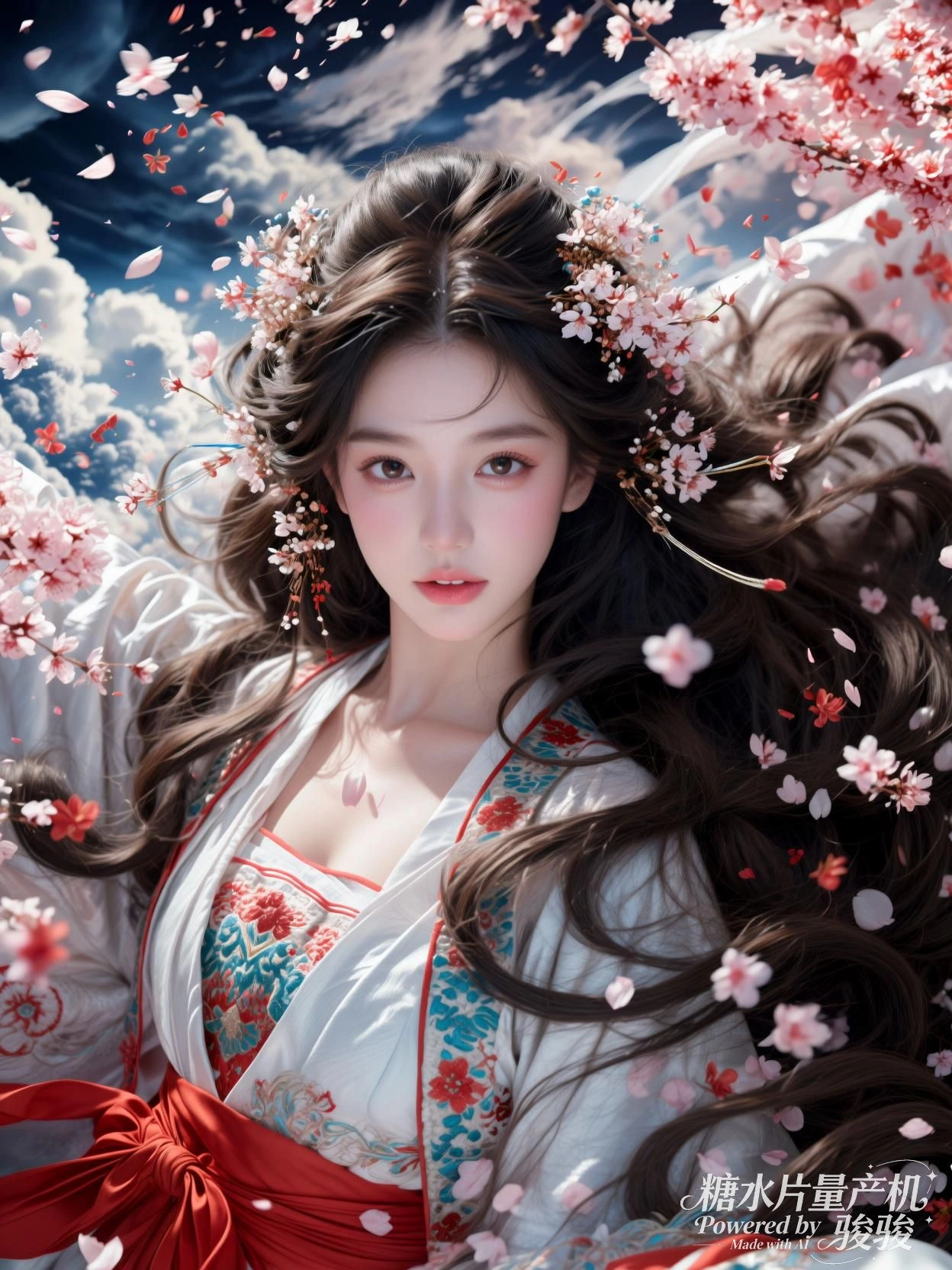 光碎成星，她立于纷飞的棱镜之间