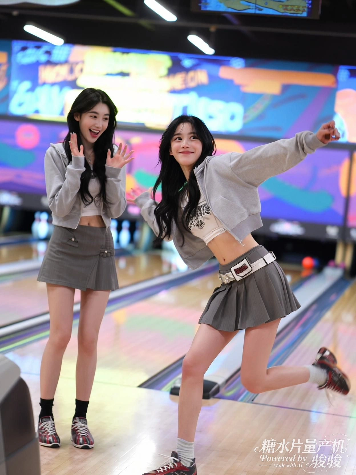 一棒挥出，静默的对峙在网中凝固