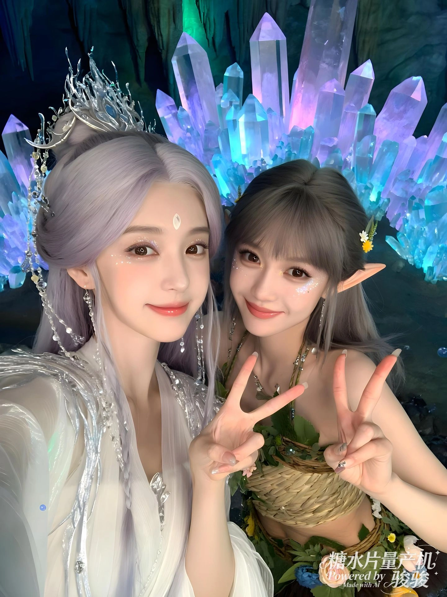 古装在街角绽放，她笑着穿越喧嚣的时光