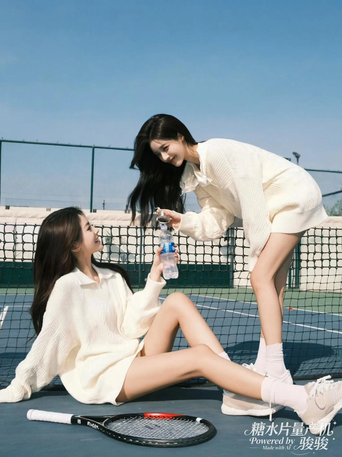 雨落站台，她撑伞凝望远方的未至之途