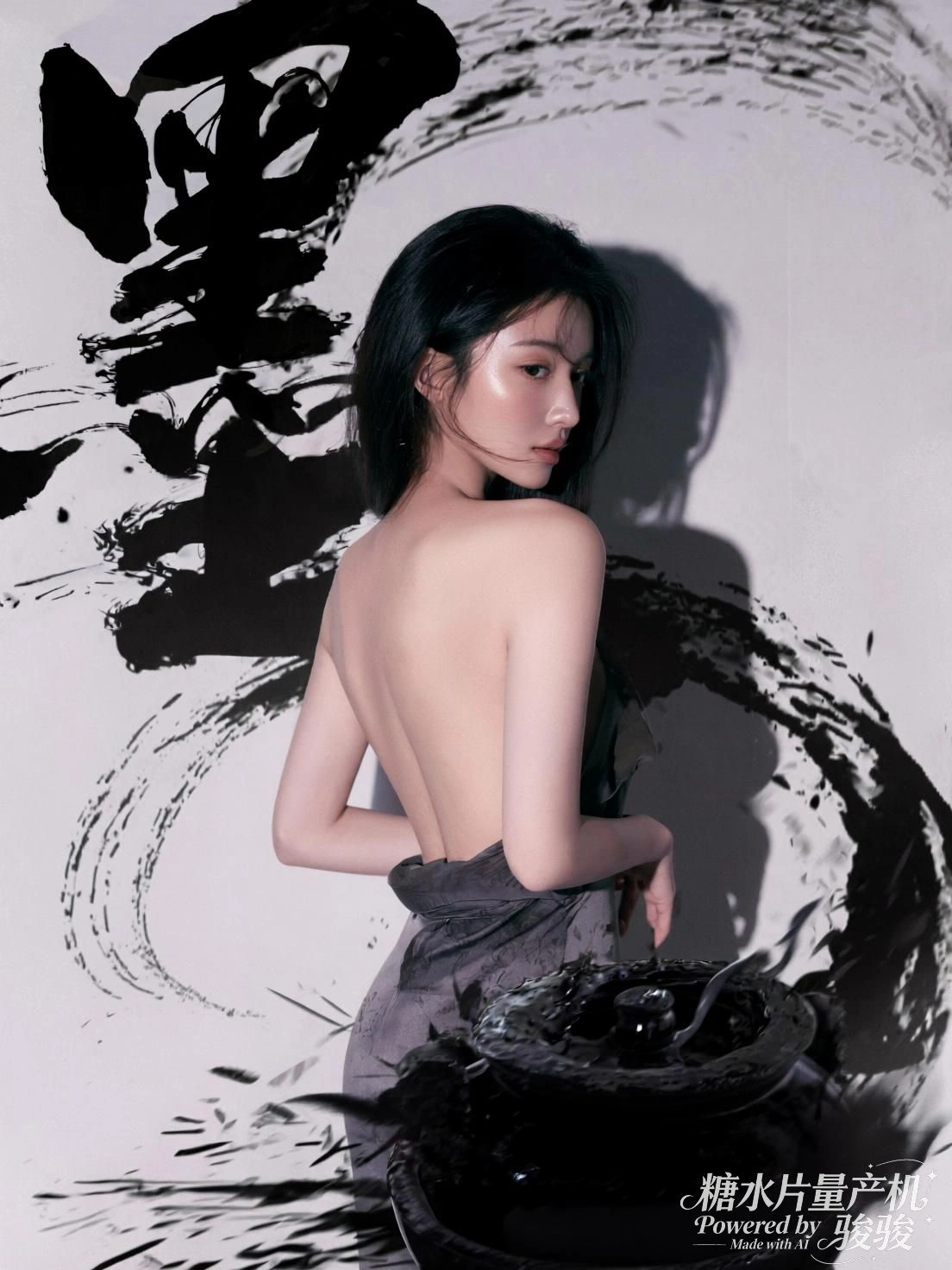 墨迹未干，她已转身成画