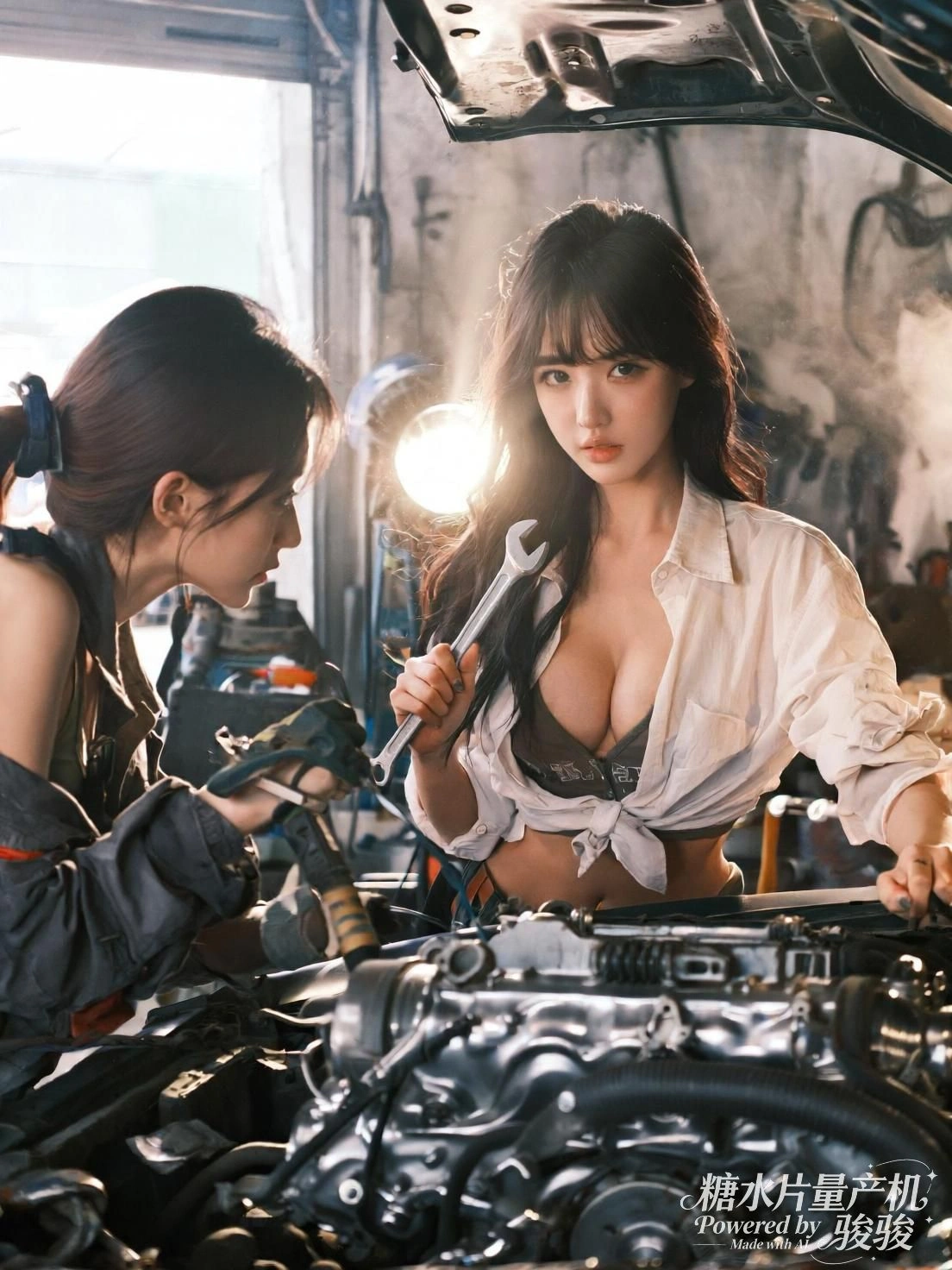 水波荡漾，像一场未完成的梦