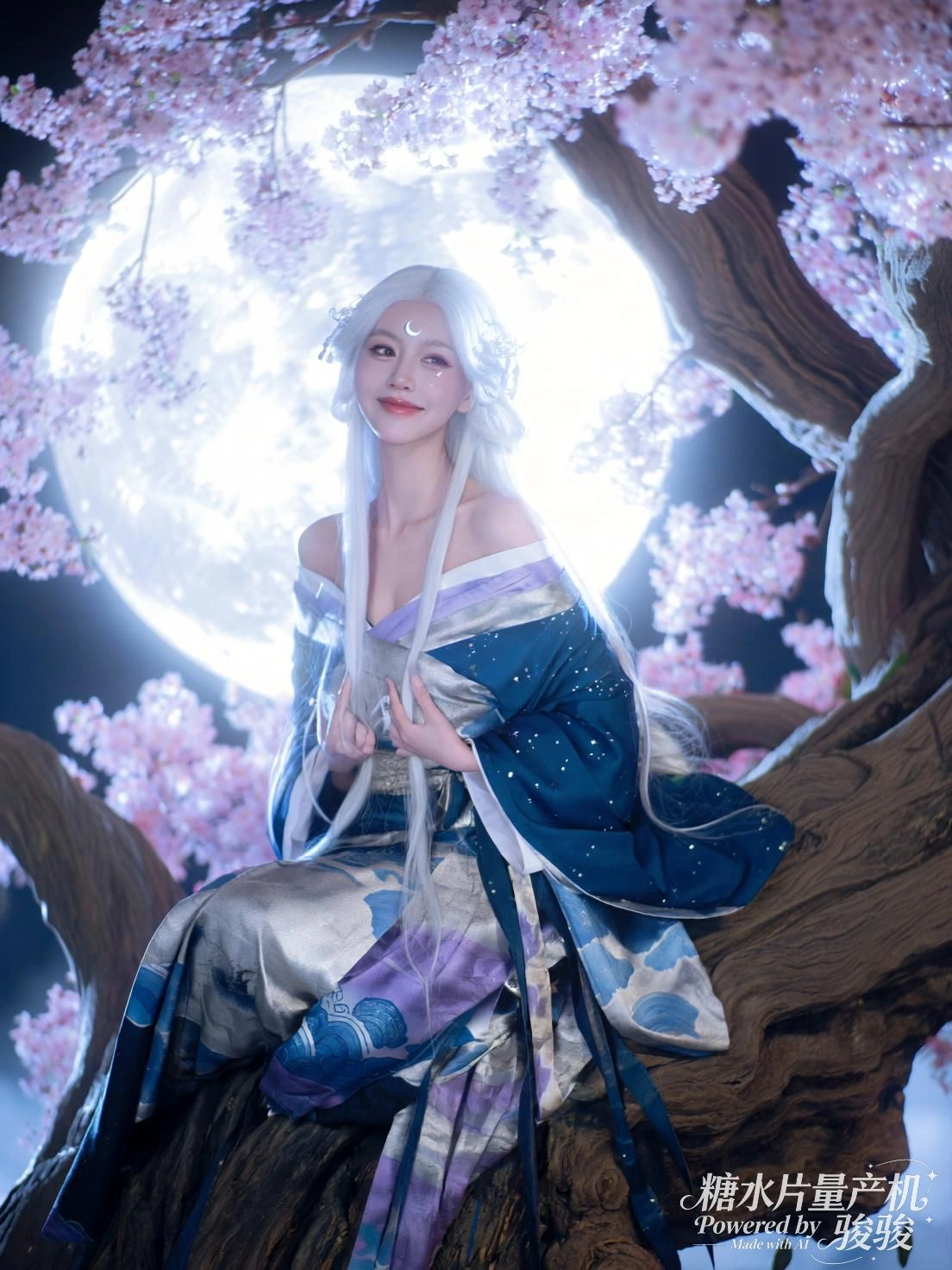 水波荡漾，像一场未完成的梦