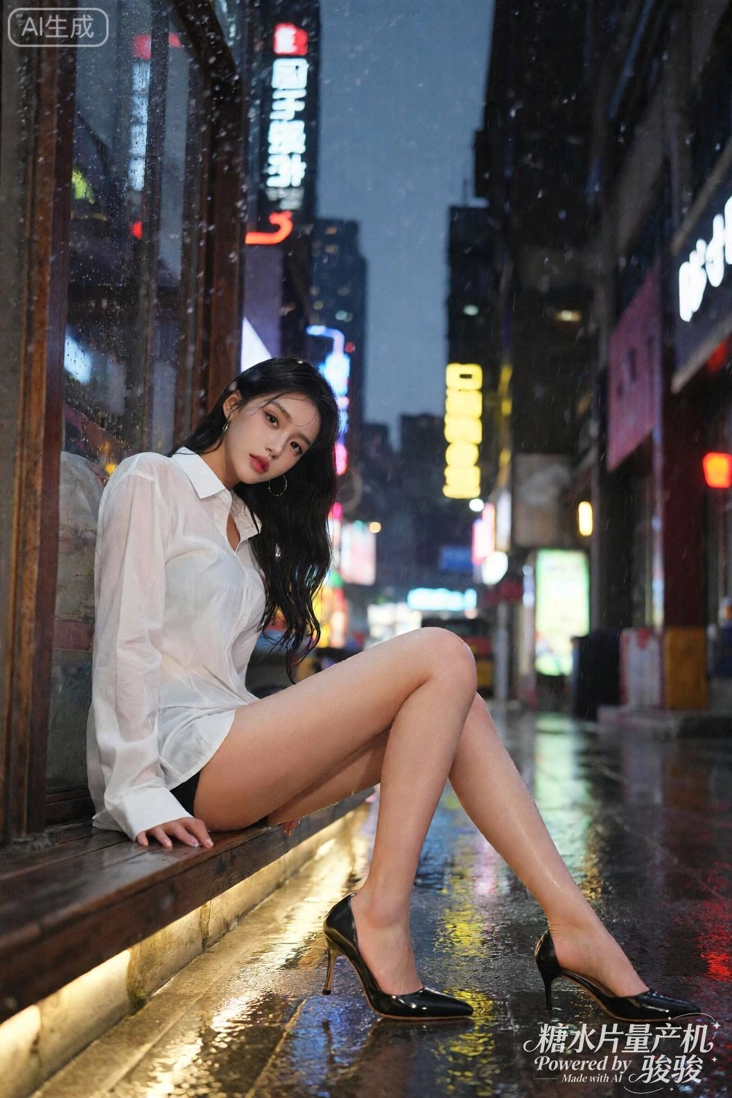 这海，蓝得像是把天空倒进去了