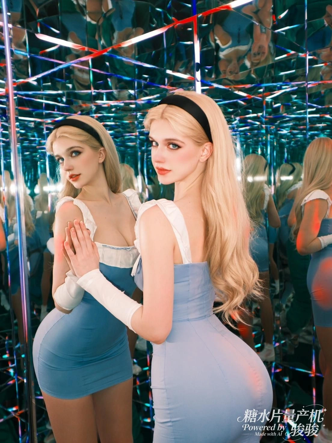 这海，蓝得像是把天空倒进去了