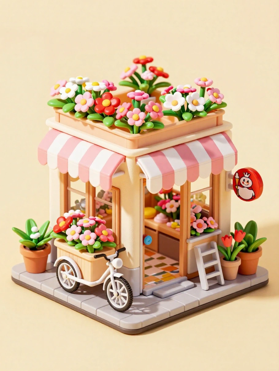 Zimage的移轴微观建筑