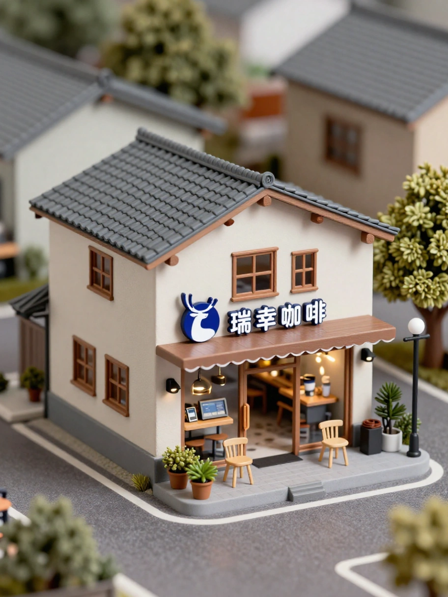 Zimage的移轴微观建筑