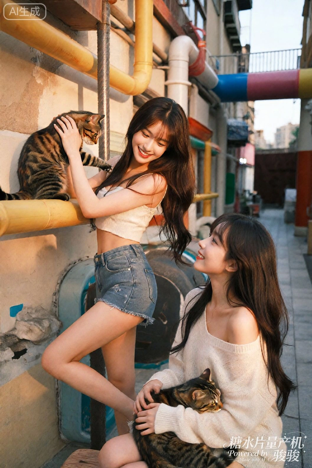 这巷子太窄，装不下我们的温柔