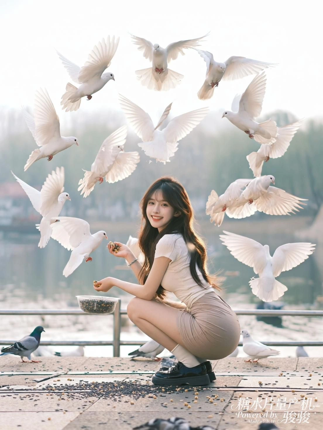 我看见你奔跑的样子，像在追赶自己的影子