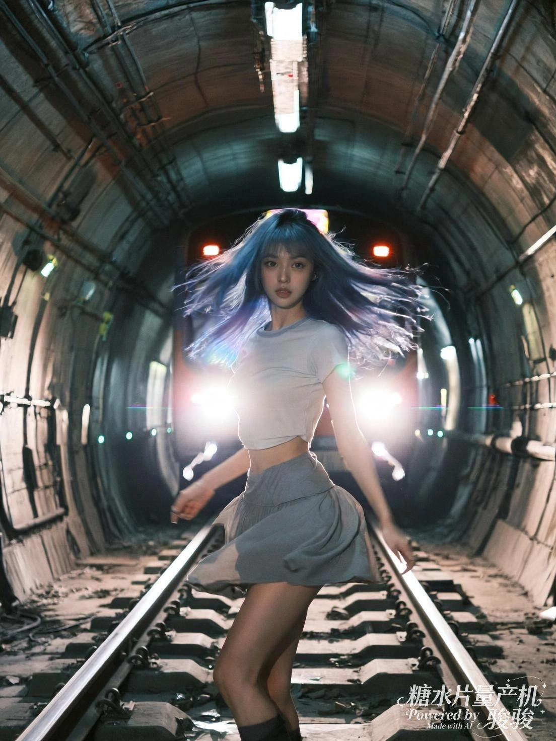 我看见你奔跑的样子，像在追赶自己的影子