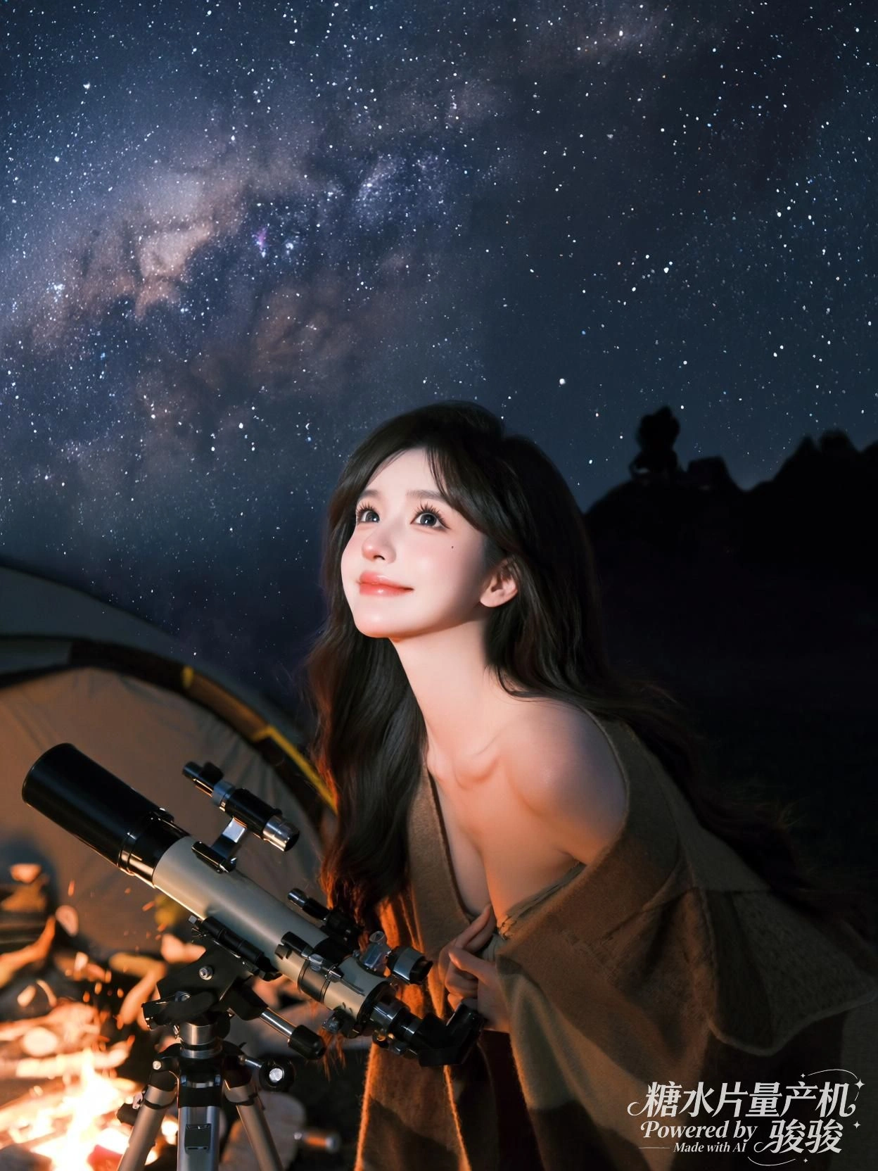 这夜太深，装不下银河的重量