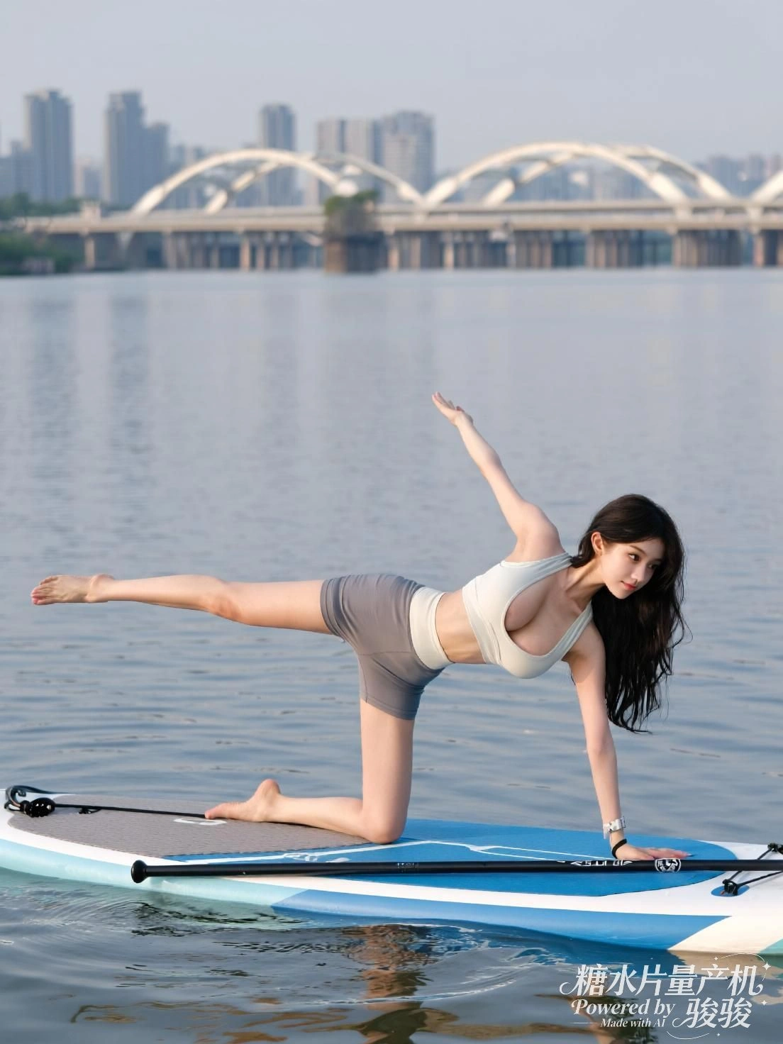 我看见你们并肩的样子，像在迎接整个天空