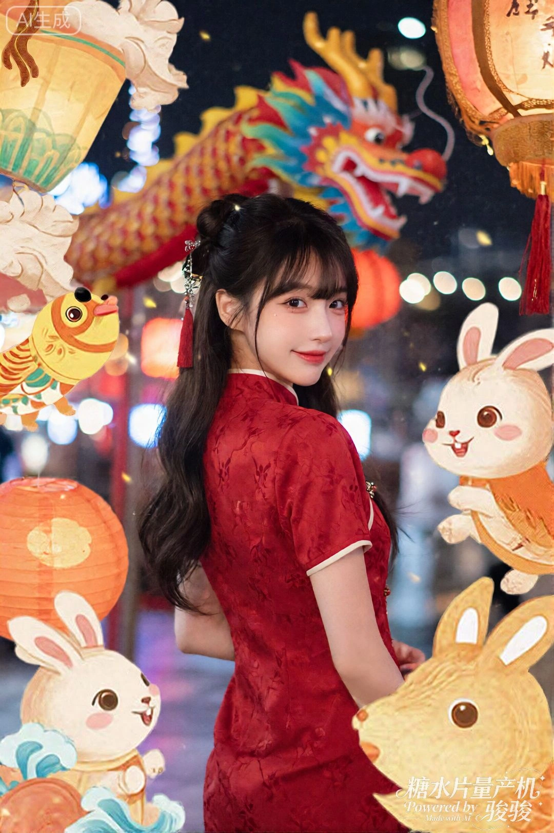 我看见你回眸的样子，像在等一场迟来的相遇