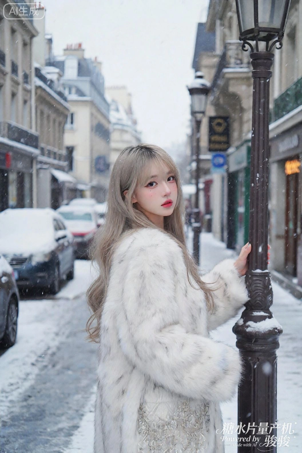 我看见你回眸的样子，像在等一场迟来的相遇