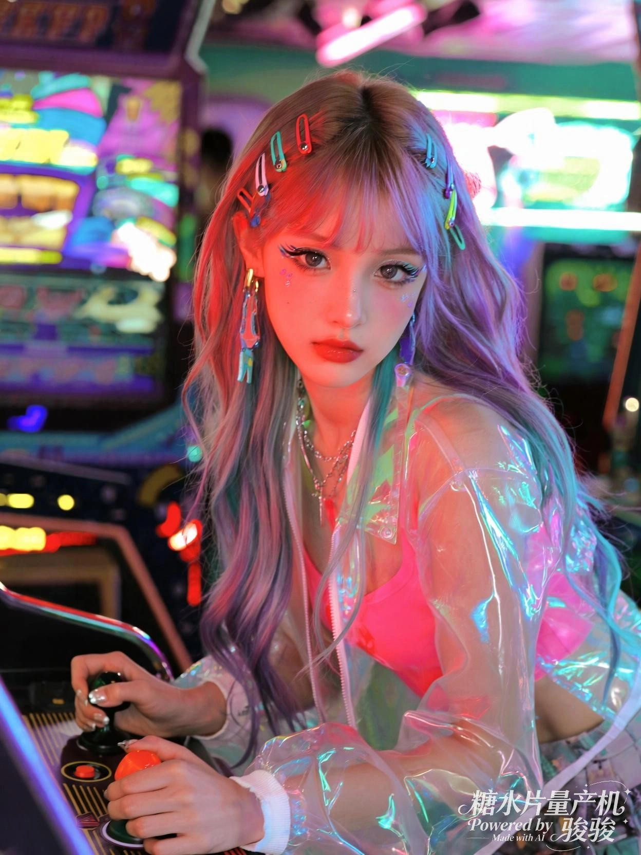 我看见你回眸的样子，像在等一场迟来的相遇