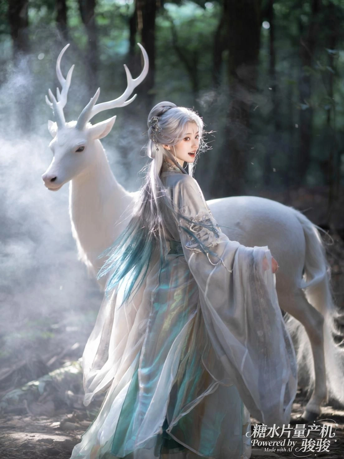 你坐在台阶上，连影子都带着故事