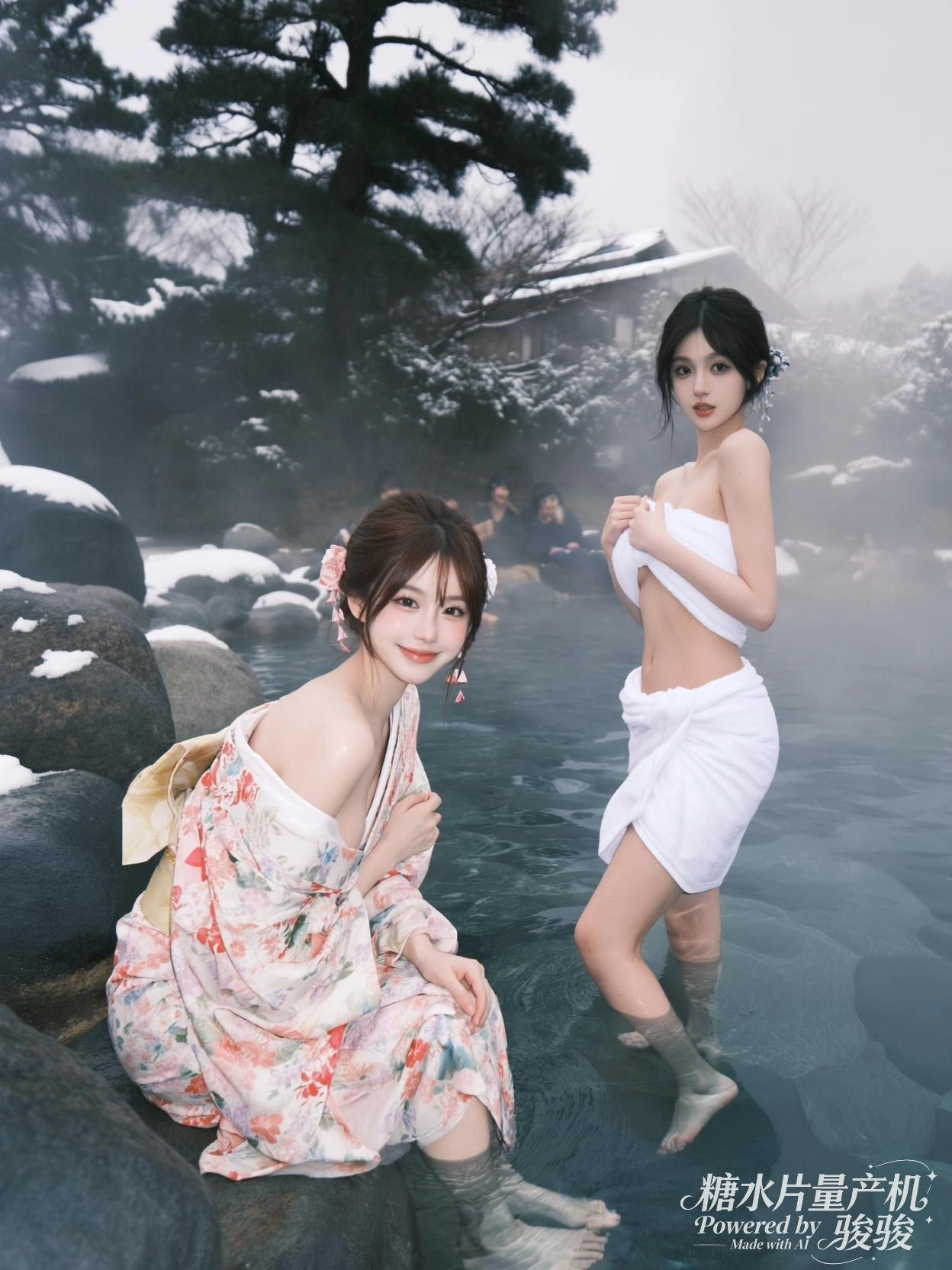 我看见你微笑的样子，像在拥抱整个季节