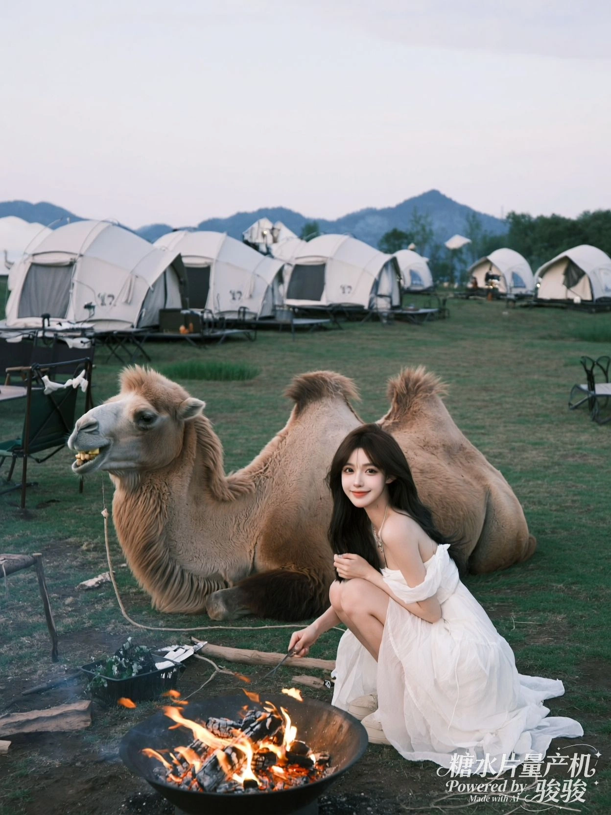 你出现时，连空气都变得柔软